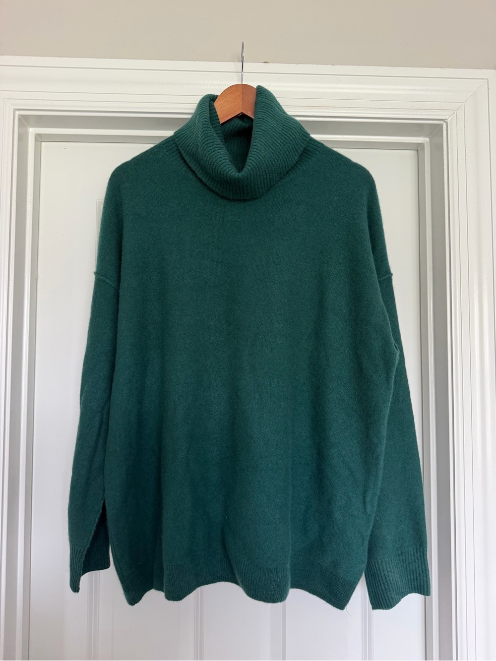 free people turtleneck cashmere sweater